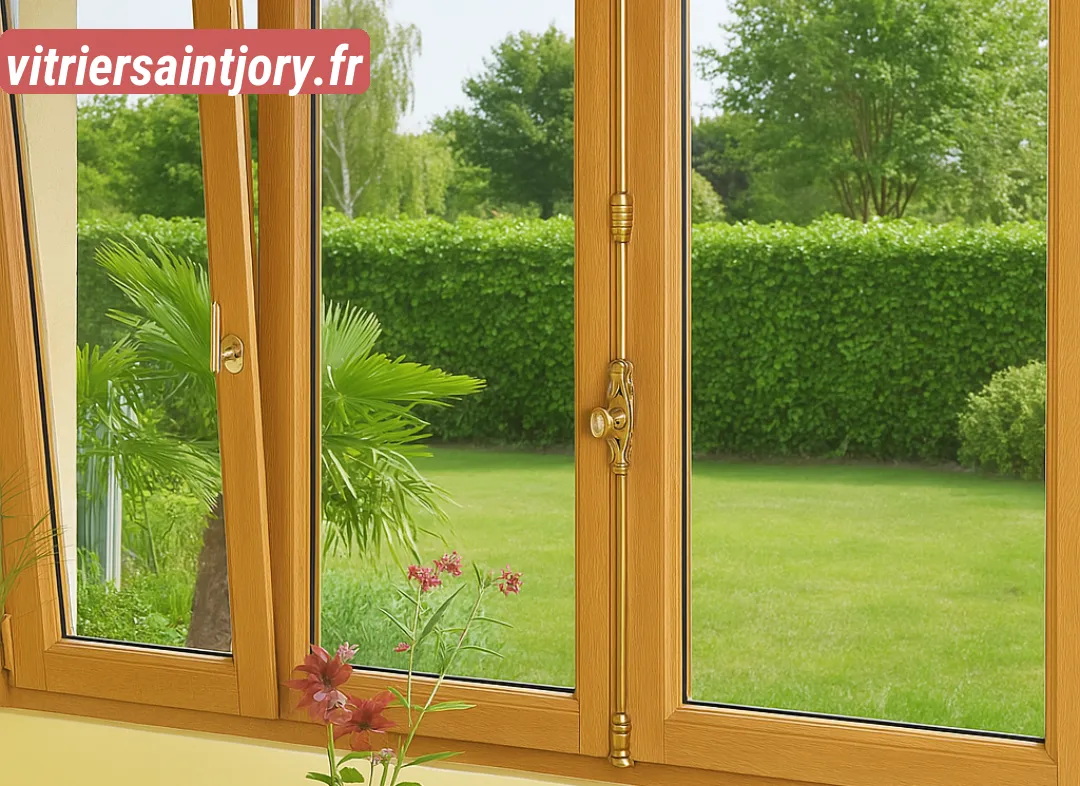 Installation de fenêtre en bois sur mesure Saint-Jory