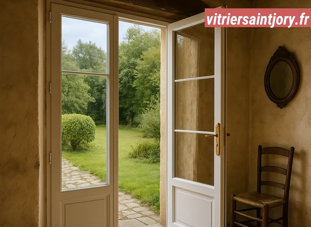 Installation de fenêtre en PVC Saint-Jory